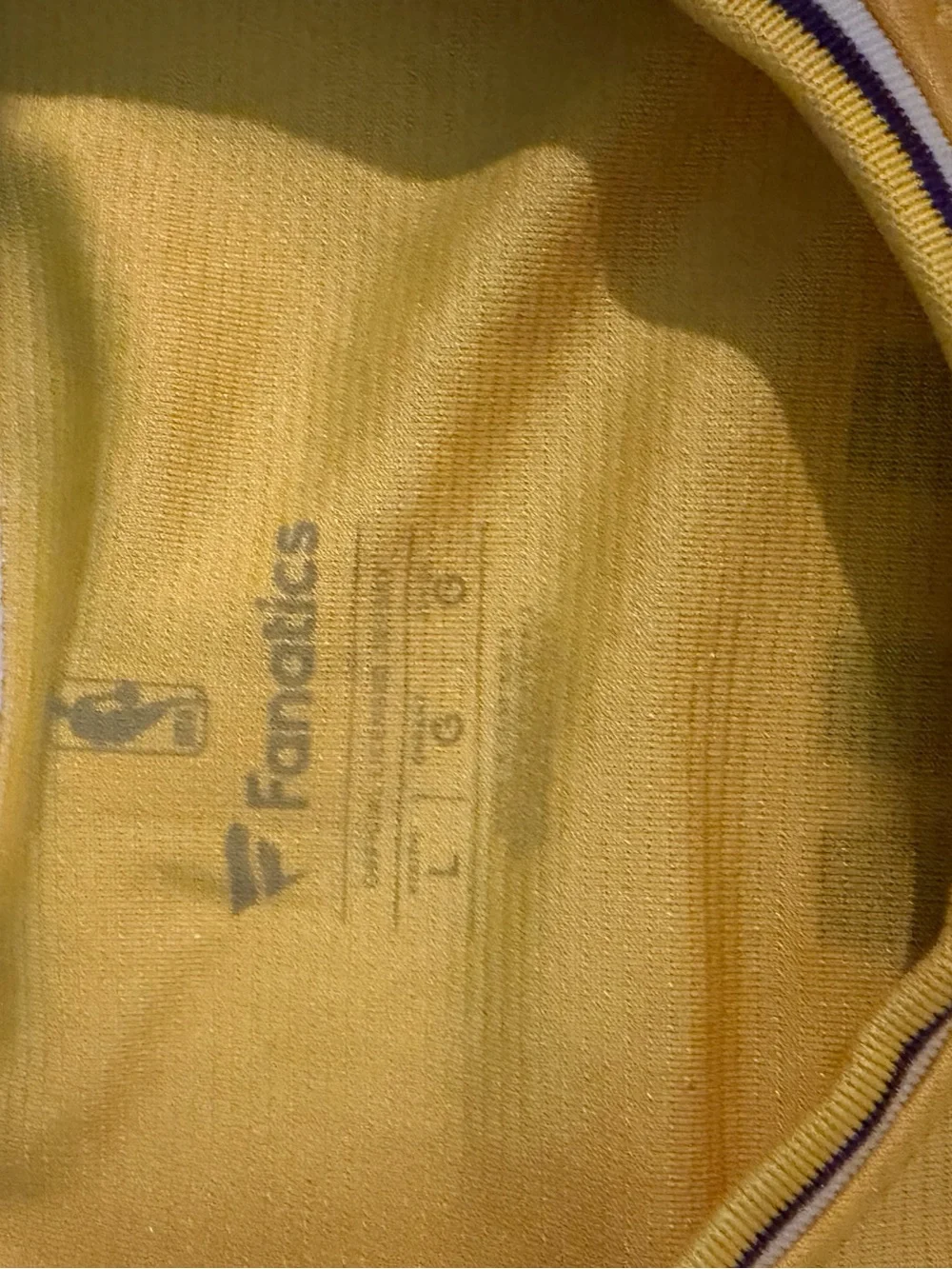 Fanatics casual bright yellow